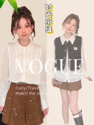 ZYY【时光绗缝】2025/S新品秋季小众设计款长袖衬衫女#跟电子闺蜜晒红人秋日穿搭 #ootd穿搭 #强烈推荐 #高级感穿搭 #穿搭