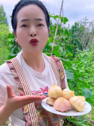 新鲜糖醋蒜 新鲜糖大蒜#糖大蒜腌制方法 #酸坛泡菜 #三农流量扶持计划 #三农