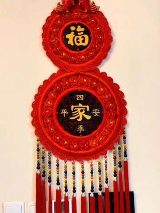 【乔迁挂件中国结】(葫芦挂饰)客厅玄关背景墙阳台走廊装饰春节 #爱自己的女生居家好物 #乔迁之喜中国结挂件#葫芦挂件