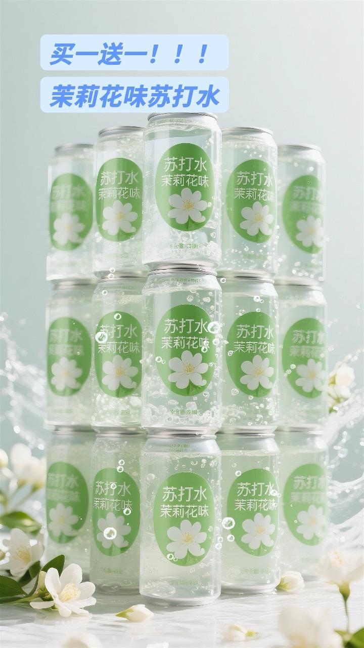 谁能拒绝茉莉口味的苏打水,真的好好喝啊!加点冰块真的冰爽,趁划算,家里可以多囤点!#苏打水 #夏日饮品#瓶装水推荐#好喝不贵 #超便宜超划算