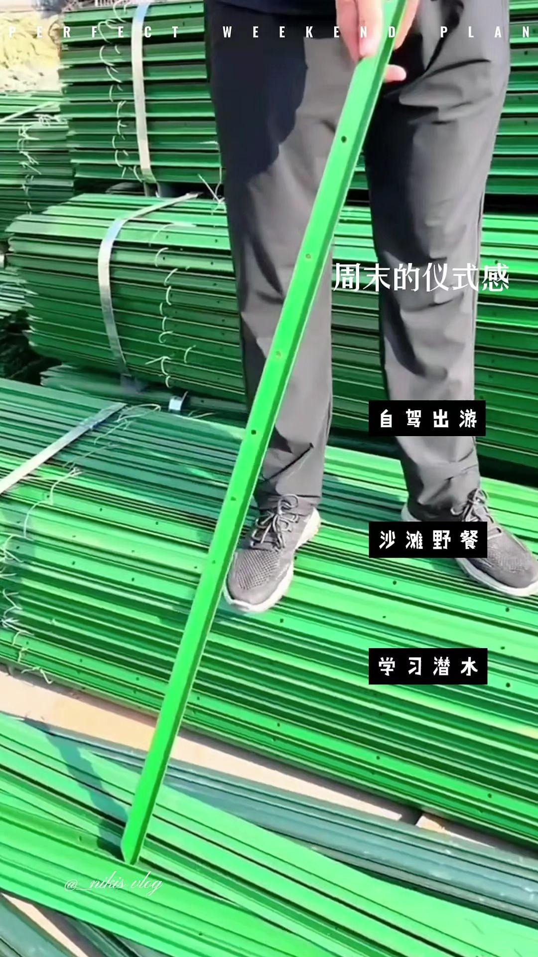 实心钢耐用防盗立柱围墙护栏厂家批发户外圈山圈地围栏防护网 #立柱 #围栏网立柱 #三角立柱 #实心立柱 #结实耐用