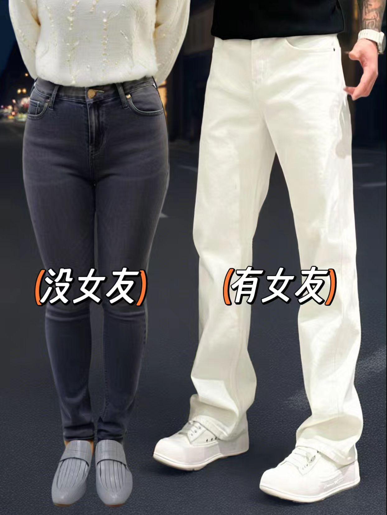 休闲宽松直筒潮流纯色牛仔裤。#上半年潮流穿搭清单 #夏日清爽开局指南 #夏日不费力一周穿搭合集 #夏日度假穿什么 #夏季简约风服装测评