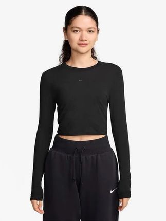 NIKE官方OUTLETS 女短款长袖上衣冬季街舞系列针织休闲刺绣HF5323#夏日穿搭 #短款长袖 #针织打底衫 #休闲长袖 #长袖T恤