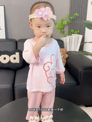 夏天给孩子穿这种莫代尔小套装凉凉软软的舒服又凉快!关键品质好还不贵,闭眼入!#高品质童装#儿童家居服#家居服睡衣#宝妈推荐#母婴好物