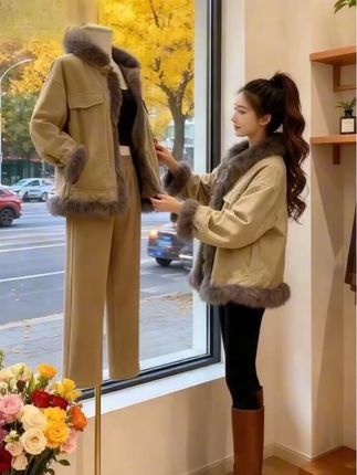 #今日穿搭#气场全开 #高级穿搭 #外套穿搭#韩系穿搭