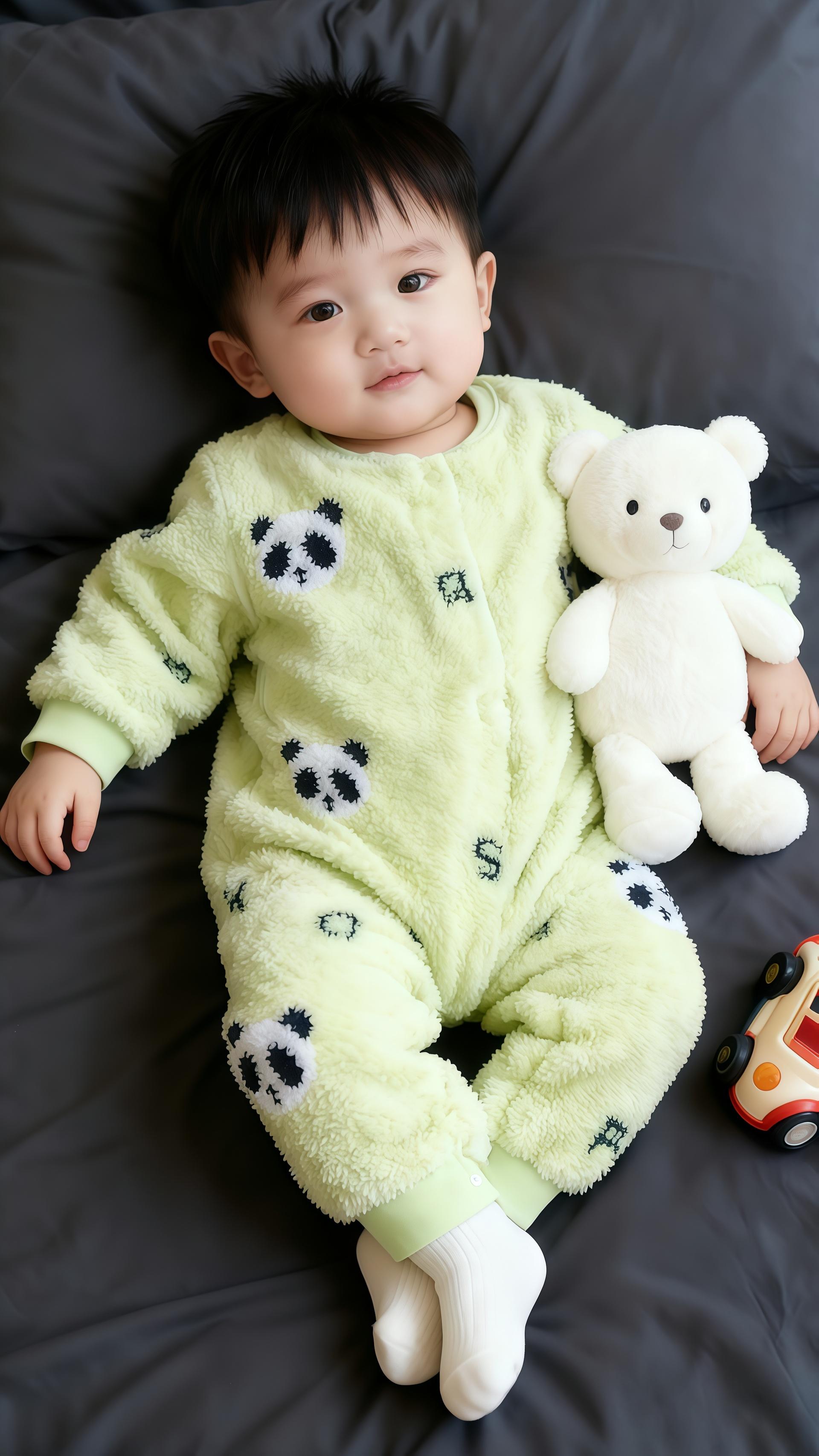 小宝贝穿着毛茸茸的衣服,抱着兔兔玩偶睡得正香,头发随意散在猫耳枕上,像小天使落进人间。看着他安稳的睡颜,才懂岁月温柔,是陪她从奶香稚嫩,走向繁花满路,每瞬都想藏进心底,慢慢酿成爱的诗。 #天冷了记得穿得毛绒绒 #刚给你买了小秋衣你又要小绒衣 #秋冬买衣服如何避雷 #这个冬天不怕冷 #也太可爱了吧 @抖加🔥上热门🔥dou+🔥热点宝