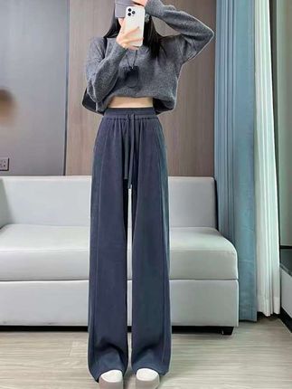#裤子 #百搭阔腿裤 #直筒裤 #女裤 #保暖