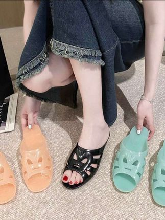 #凉拖鞋女