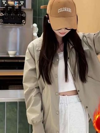 卖爆了!春秋款小外套,穿上年轻10岁!显瘦显气质!#显瘦显高显腿长 #外套穿搭 #高级感穿搭