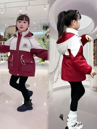#创作者中心 #创作灵感 #高品质童装 #冲锋衣 #女童穿搭