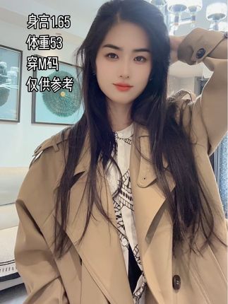 接下来的每一天都要超级开心#风衣外套中长款 #每一天都是新的开始 #要开心呀