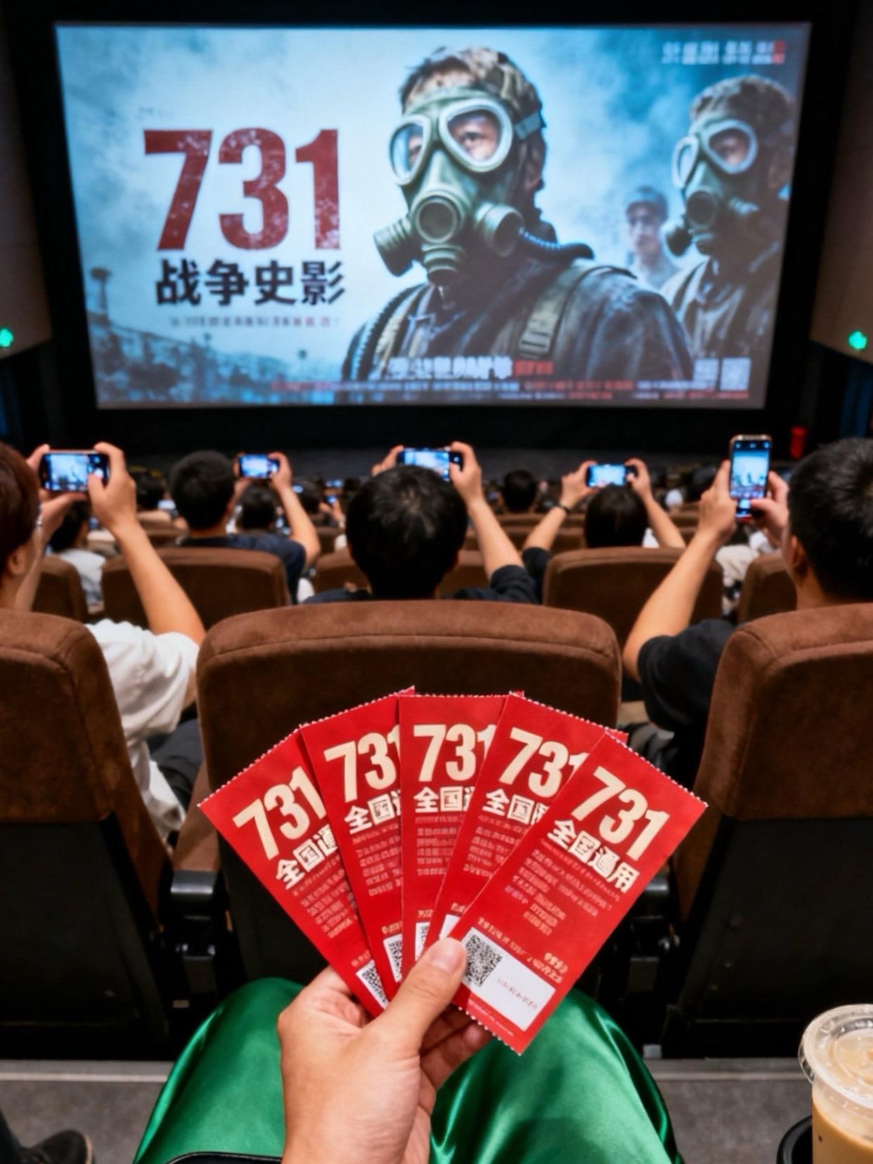 观《731》勿忘先辈之苦难,吾辈当奋力向前。#731电影 #电影票抖音团购 #电影票房排行 #电影 #电影热烈上映