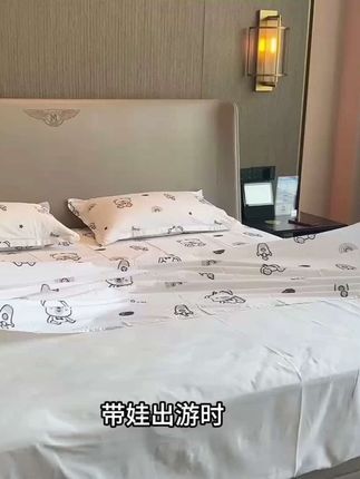假期出门旅游一定要带上这个#一次性四件套 方便卫生,柔软亲肤也很舒服#带娃旅行 #一次性床单被套#出门必备