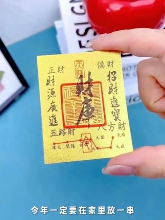 2025蛇年原创五路财源招财进宝八方聚财库手机贴纸古风手机壳内饰 #发财手机贴纸 #发财黄金手机贴 #招财手机贴 #财库贴#好物推荐🔥