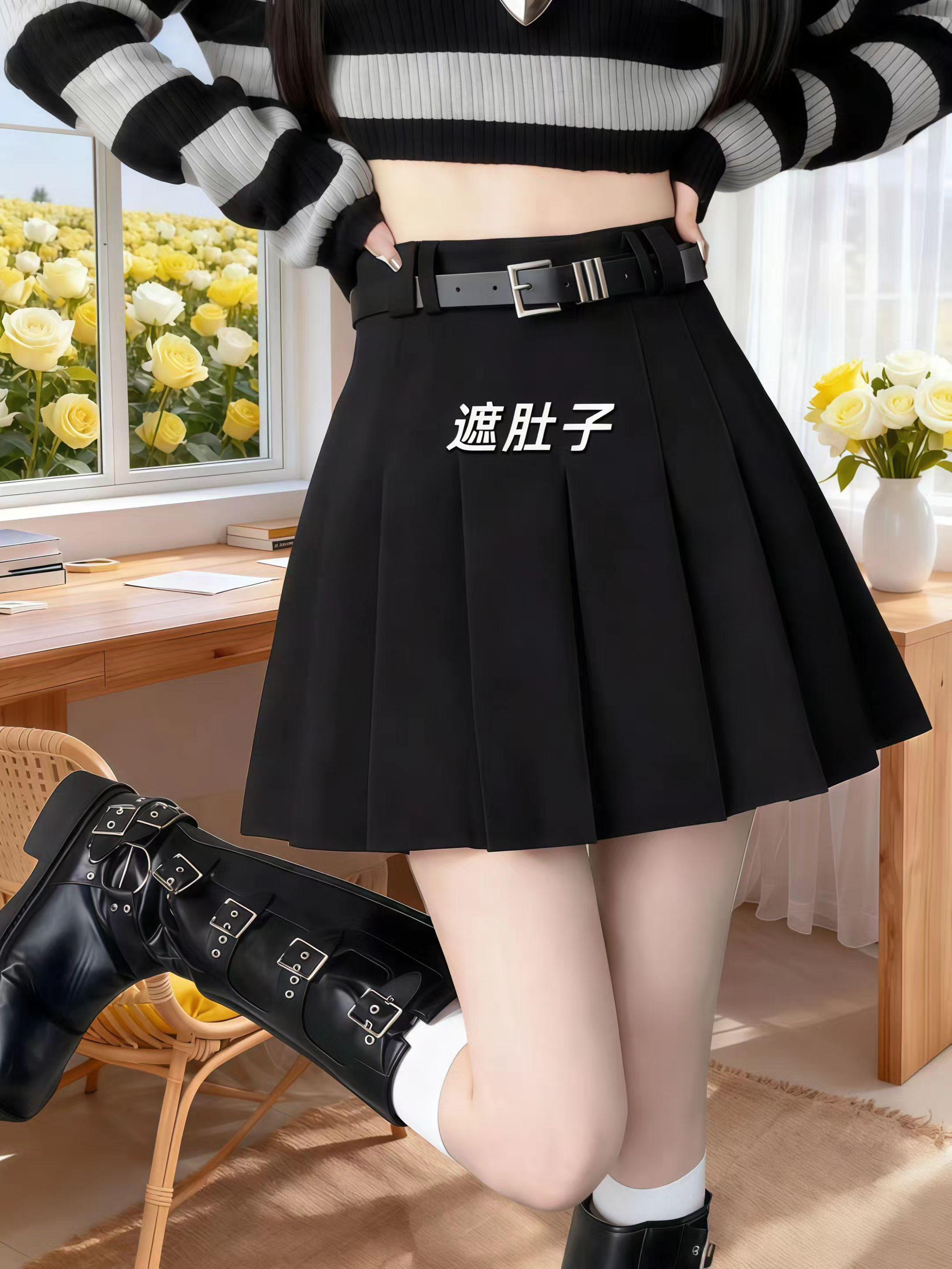 #百褶裙#显瘦穿搭#学院风穿搭#减龄穿搭#显高显瘦显腿长