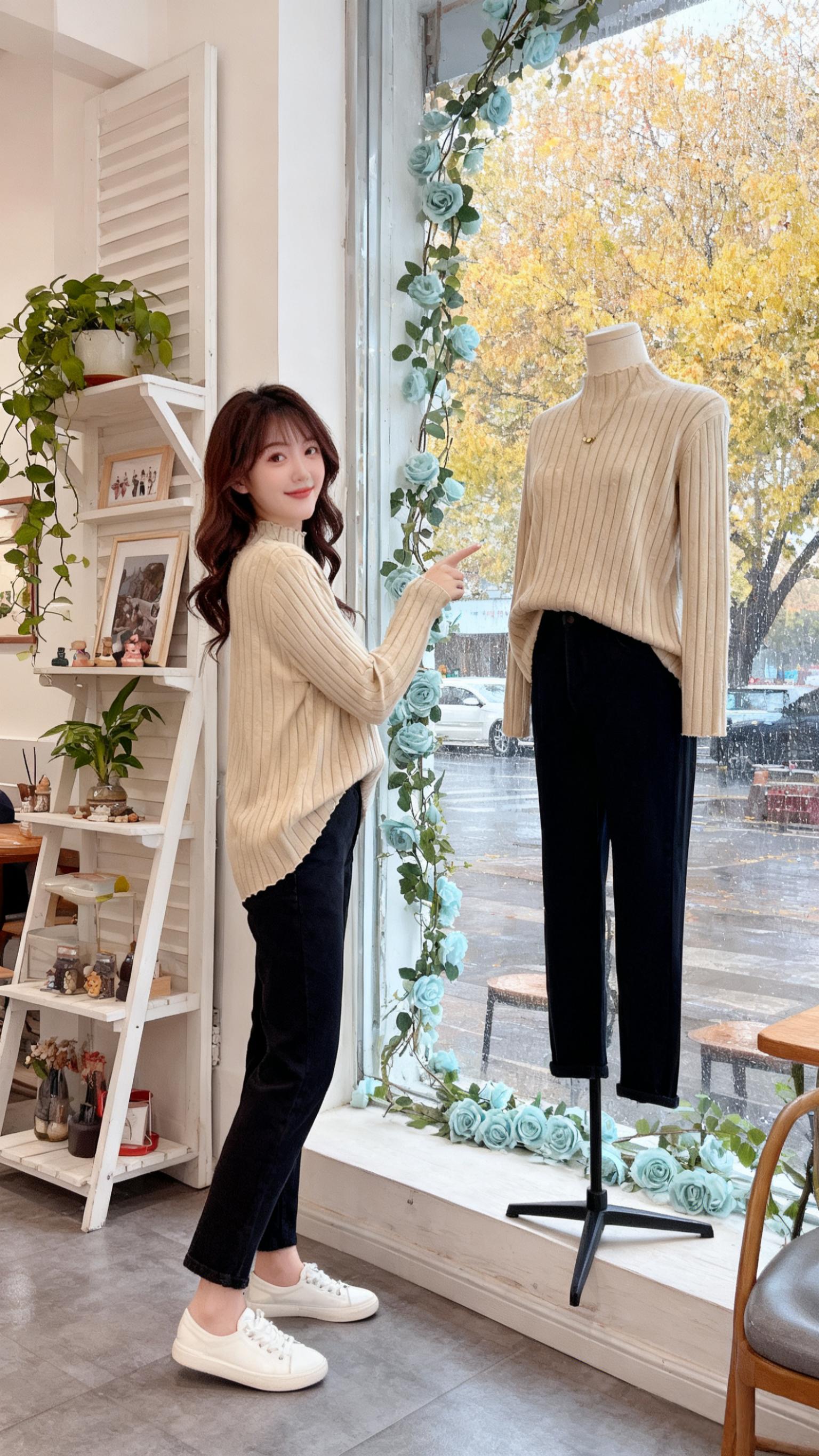 当风把最后一缕霞光揉进暮色,领口那圈细密的坑纹,正像手作织物的呼吸,轻轻裹住颈间的微凉。每一道肌理都藏着温柔的野心,既要抵御窗外的寒意,又要让内搭的精致,成为叠穿时不经意的惊喜。#针织衫 #温柔针织小衫 #毛衣穿搭 #毛衣控 #毛衣搭配