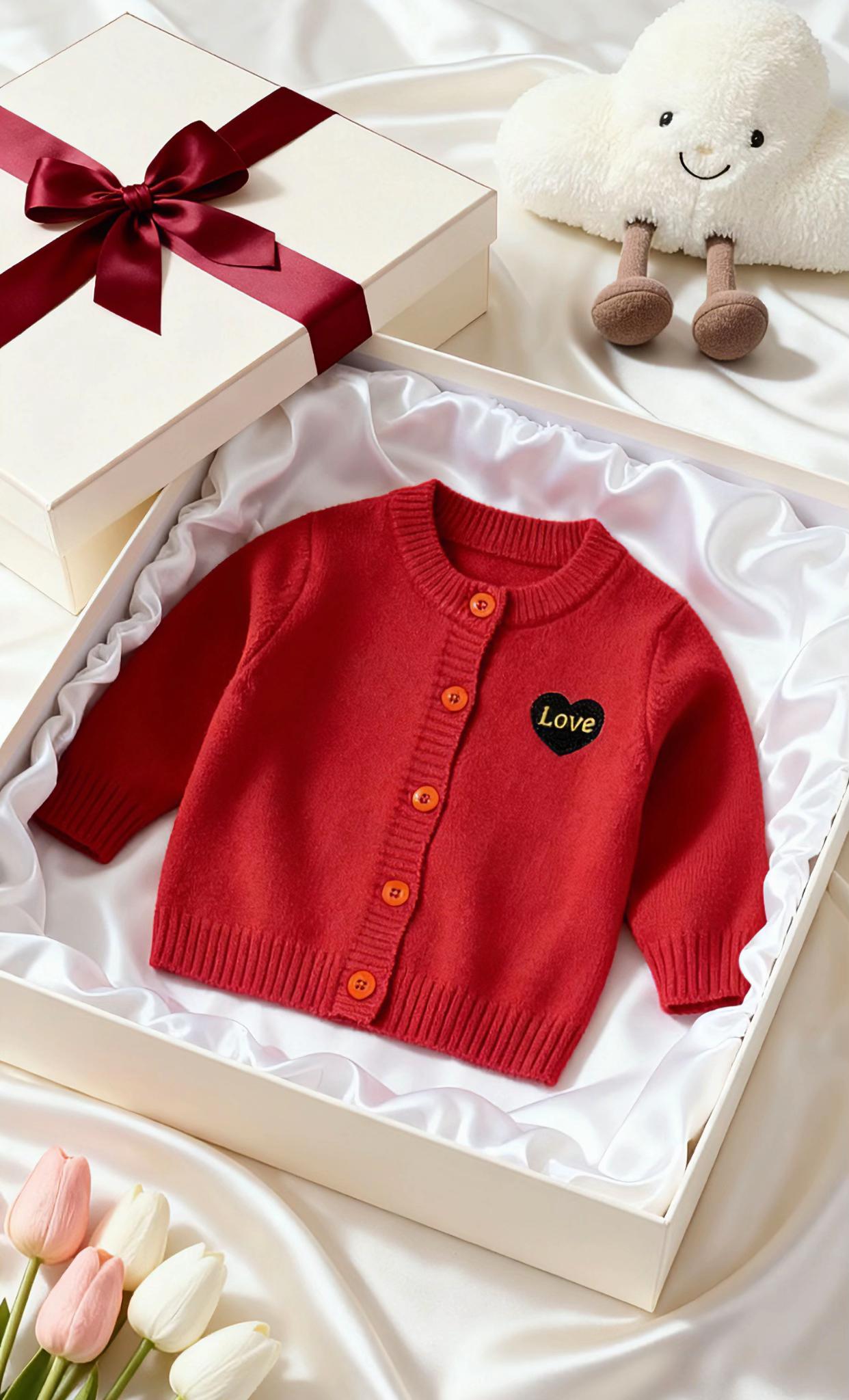 宝宝秋冬洋气刺绣针织衫。#高品质童装 #婴幼儿服饰 #萌娃穿搭 #秋季穿搭 #宝妈推荐 @抖加🔥上热门🔥dou+🔥热点宝