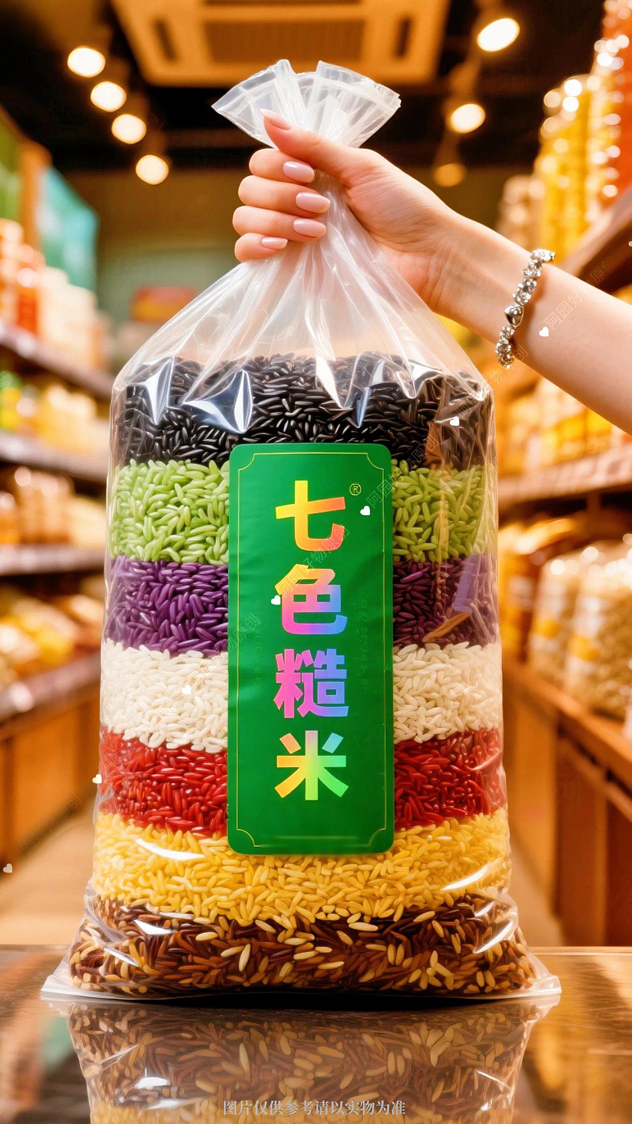 推荐个好吃的粗粮——东北七色糙米。东北七色糙米,颜值和口感双在线👍🏻! 糙米、黑米、红米混在一起超漂亮,新鲜清甜。 煮好后艮啾有嚼劲,满屋子米香,配啥菜都百搭。 #五谷杂粮 #东北七色糙米 #粗粮 #营养均衡 #强烈推荐