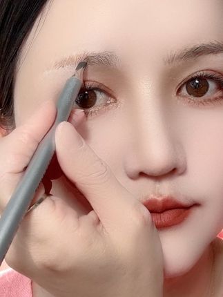 眉毛这样画 太高级了#画眉教程#化妆分享#一分钟解决不会画眉的烦恼