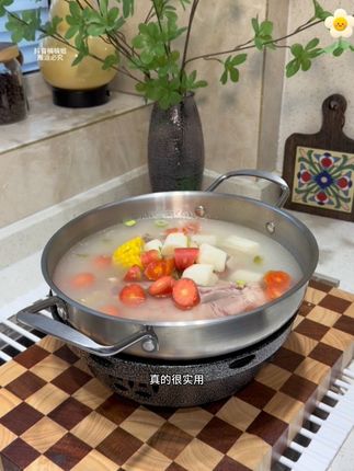 冬天家里安排一个这种小锅搞几个硬菜,一边加热一边吃#我的厨房日记#酒精炉#非常方便实用