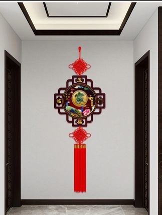 #乔迁挂件#春节装饰 #仿玉雕刻中国结 #中国结挂件 #玄关挂件