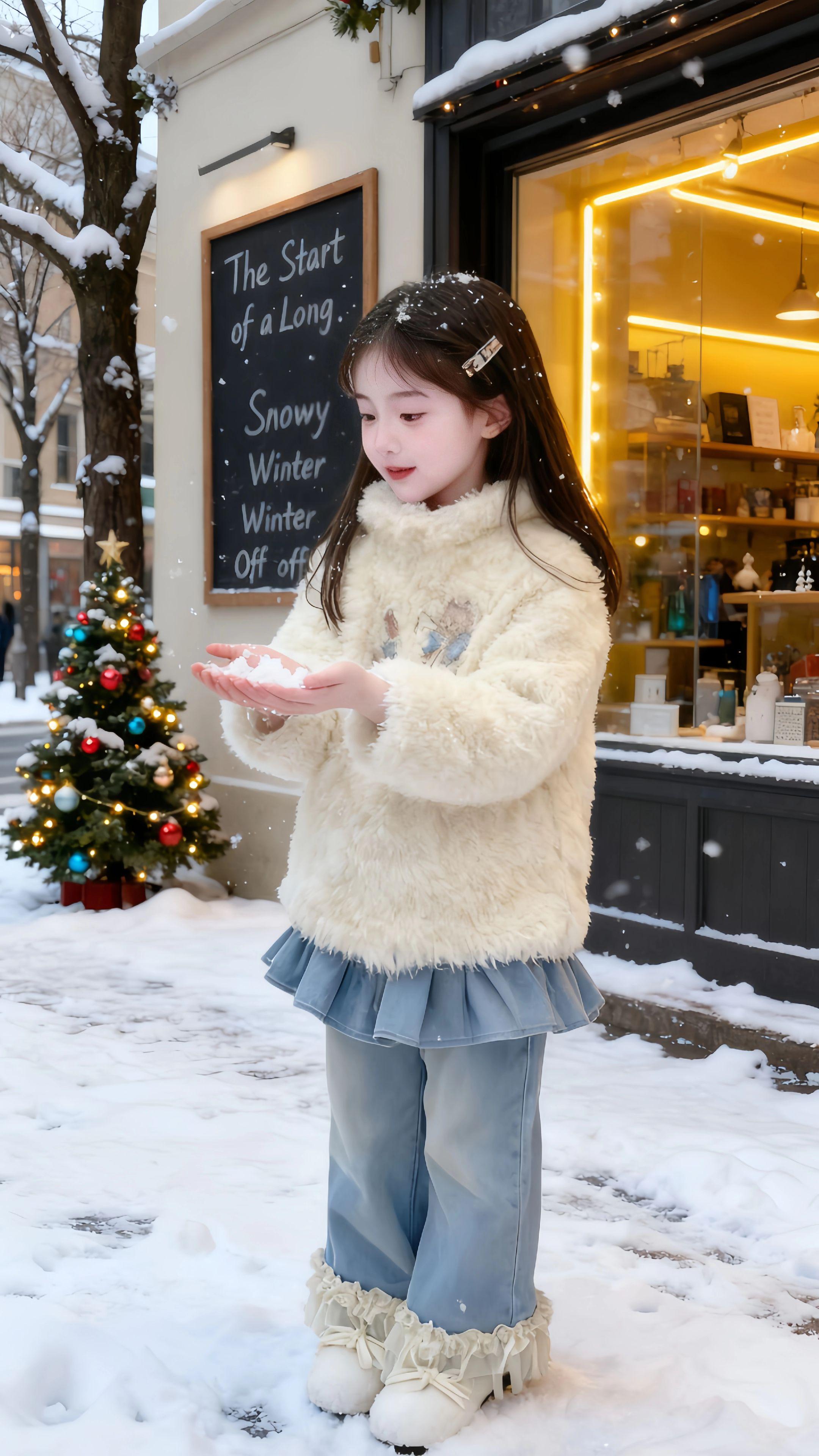 🍂2025秋冬女童穿搭天花板来啦!谁还没给女儿安排这套韩系萌娃套装?奶呼呼的加绒毛毛外套也太治愈了吧~立体小耳朵帽设计直接戳中童心,软fufu的面料保暖又亲肤,上面的卡通刺绣更是萌到犯规!搭配这条自带甜妹属性的花边牛仔裤,裤脚的蕾丝花边和蝴蝶结设计,把韩系少女感拉满,一套穿出门,回头率直接爆棚💥 不管是日常上学、周末逛公园还是圣诞新年穿搭,这套都能完美hold住!保暖又时髦,小童宝宝穿起来软萌可爱,谁能拒绝这么一套秋冬宝藏童装呢#女童穿搭 #2025秋冬新款童装 #韩系童装 #小童穿搭 #萌娃穿搭 @抖加🔥上热门🔥dou+🔥热点宝