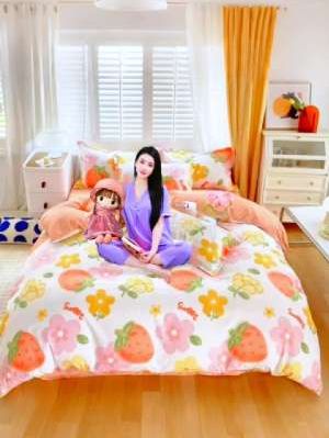 #创作灵感清仓加厚斜纹磨毛四件套床上用品学生宿舍被套床单单双人亲肤被罩#好物推荐🔥 #床上用品 #柔软亲肤 #磨毛四件套
