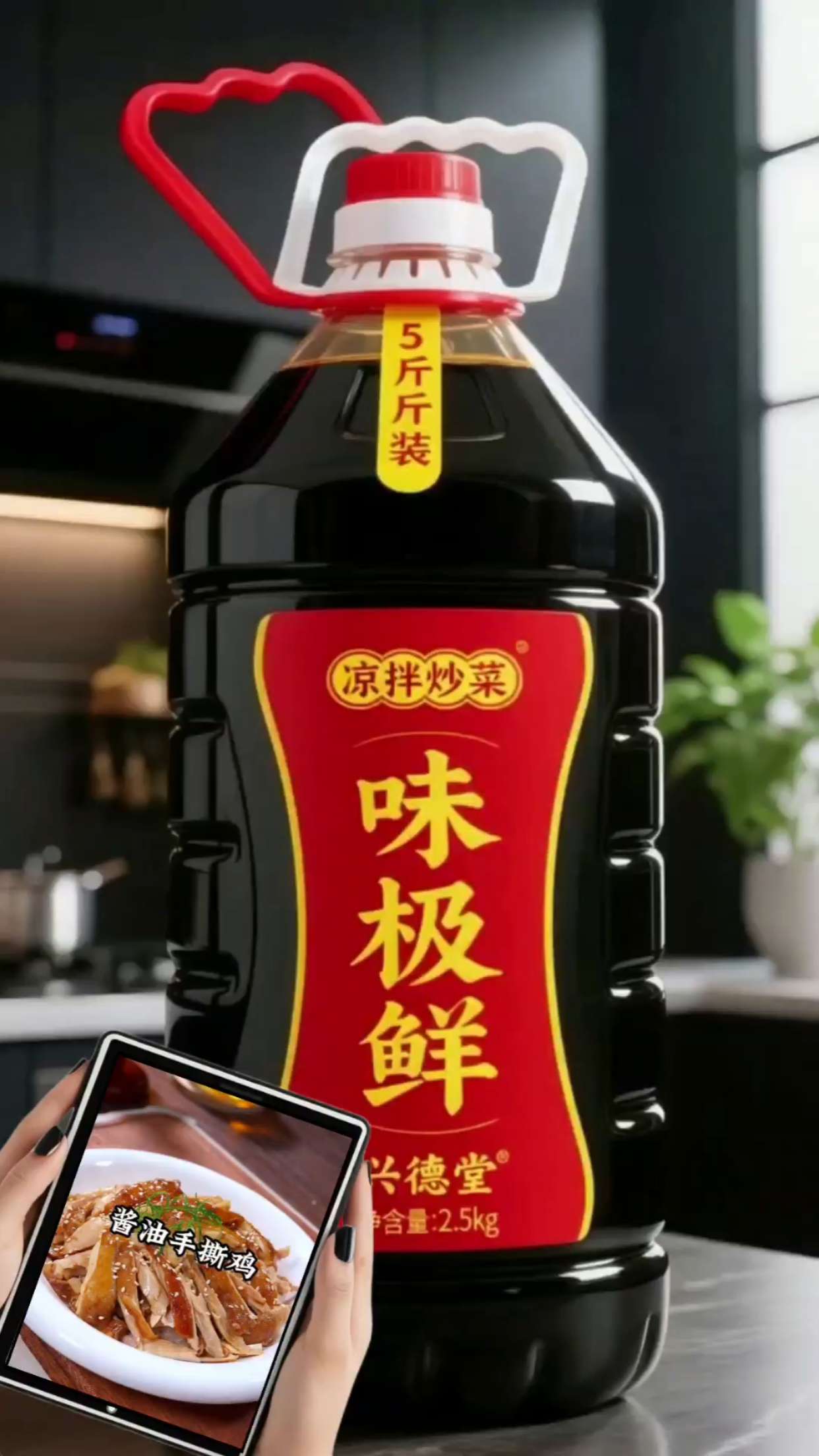 做饭总差那点鲜?一定要试试这款味极鲜酱油!精选黄豆,遵循传统工艺精心酿造,开盖酱香四溢,光是闻着就不住咽口水。色泽红亮,浓稠度恰到好处,能包裹食材。炒菜时加一点,瞬间提味,普通家常菜也能变身美味佳肴;凉拌菜里滴几滴,清爽可口,鲜味直接拉满;就连做汤,放少许它,都能让汤头变得更加浓郁鲜香。有了它,厨房小白也能秒变大厨,轻松做出一桌好菜,赶紧下单尝尝吧! #酱油 #强烈推荐 #舌尖美味 #家庭必备 #实惠