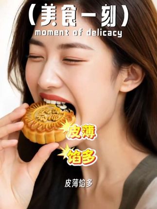 这个五仁月饼太好吃了,我老公每天都要吃一个。#一全听你的二给你好的 #喜欢就关注我吧 #快来一起尝个鲜 #你想要的我都有 #逸悦零食推荐