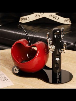 【爱心苹果】玄关钥匙收纳摆件 入户家居装饰 客厅托盘搬家乔迁礼物 #爱心苹果摆件 #玄关钥匙收纳 #乔迁新居礼物 #客厅托盘装饰 #入户家居设计