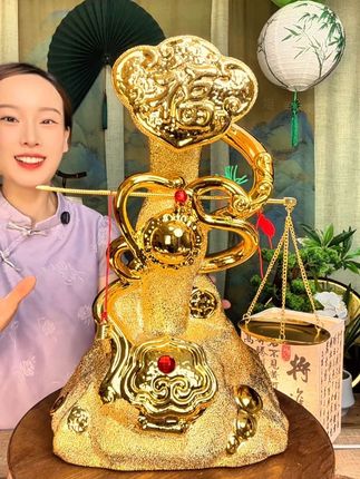 寓意就是称心如意!无论收藏摆柜还是走亲访友,拿出去都是相当有讲究的!#杏花村酒 #景德镇陶瓷 #白酒推荐 #白酒 #中秋送礼佳品