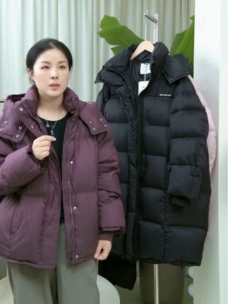 2025新品分享:大气的版型设计,洋气十足#90白鸭绒羽绒服 #羽绒服源头工厂#只做高品质#美希妈羽绒