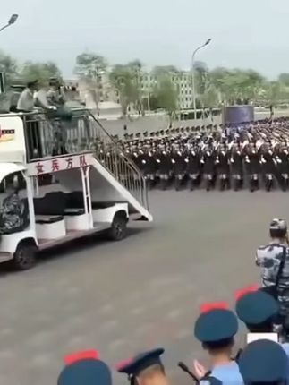#致敬军旅 #女兵方队 #祖国强大