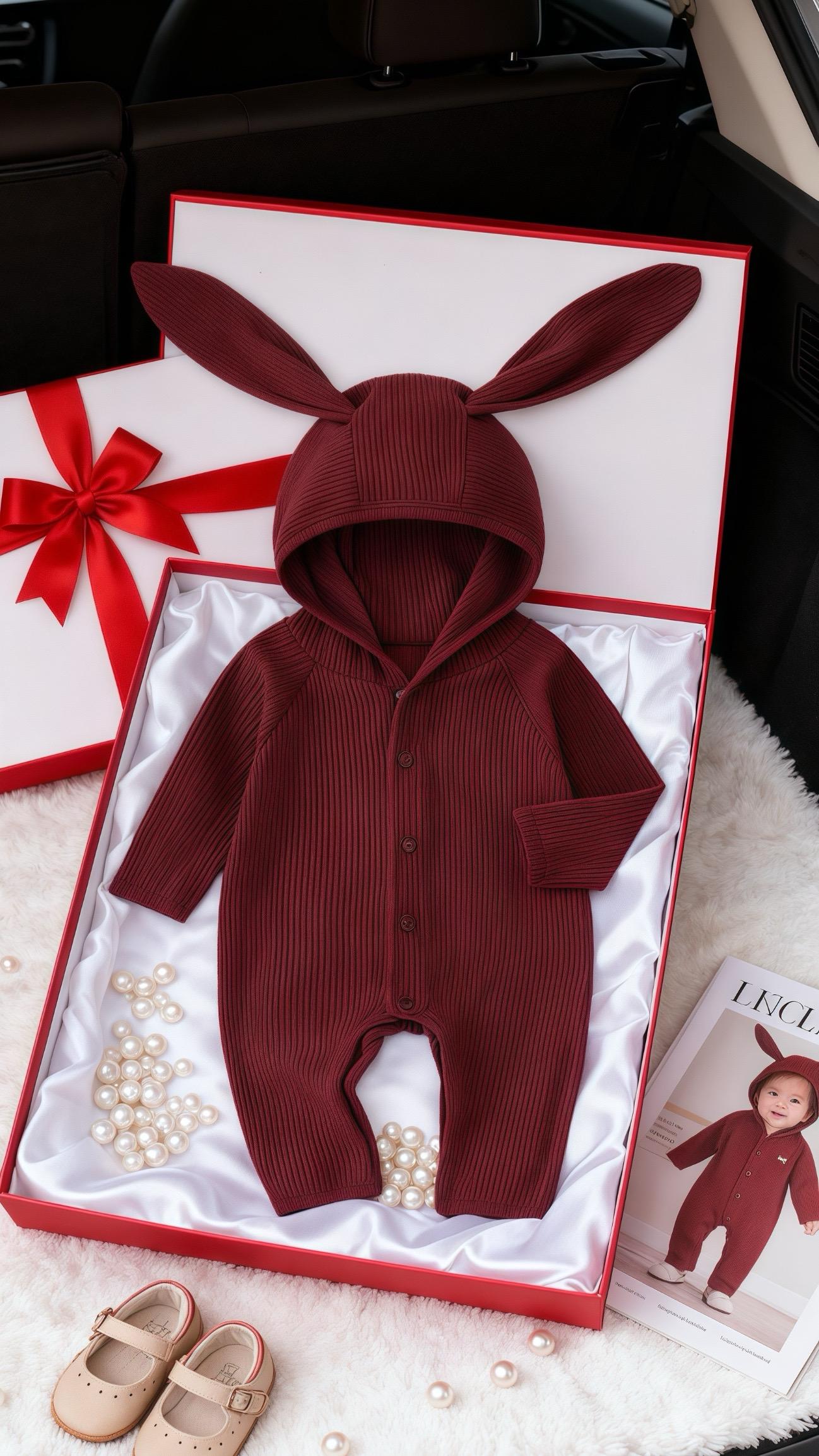 婴儿外出服超萌炸街连体衣a类棉春秋季宝宝衣服连帽款哈衣爬爬服#萌宝穿搭 #童装搭配每日更新 #宝妈分享 #小童穿搭