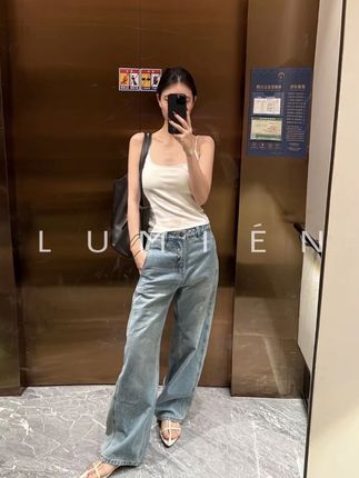 #牛仔裤 #休闲百搭#显瘦穿搭#谁穿谁好看#好物推荐🔥