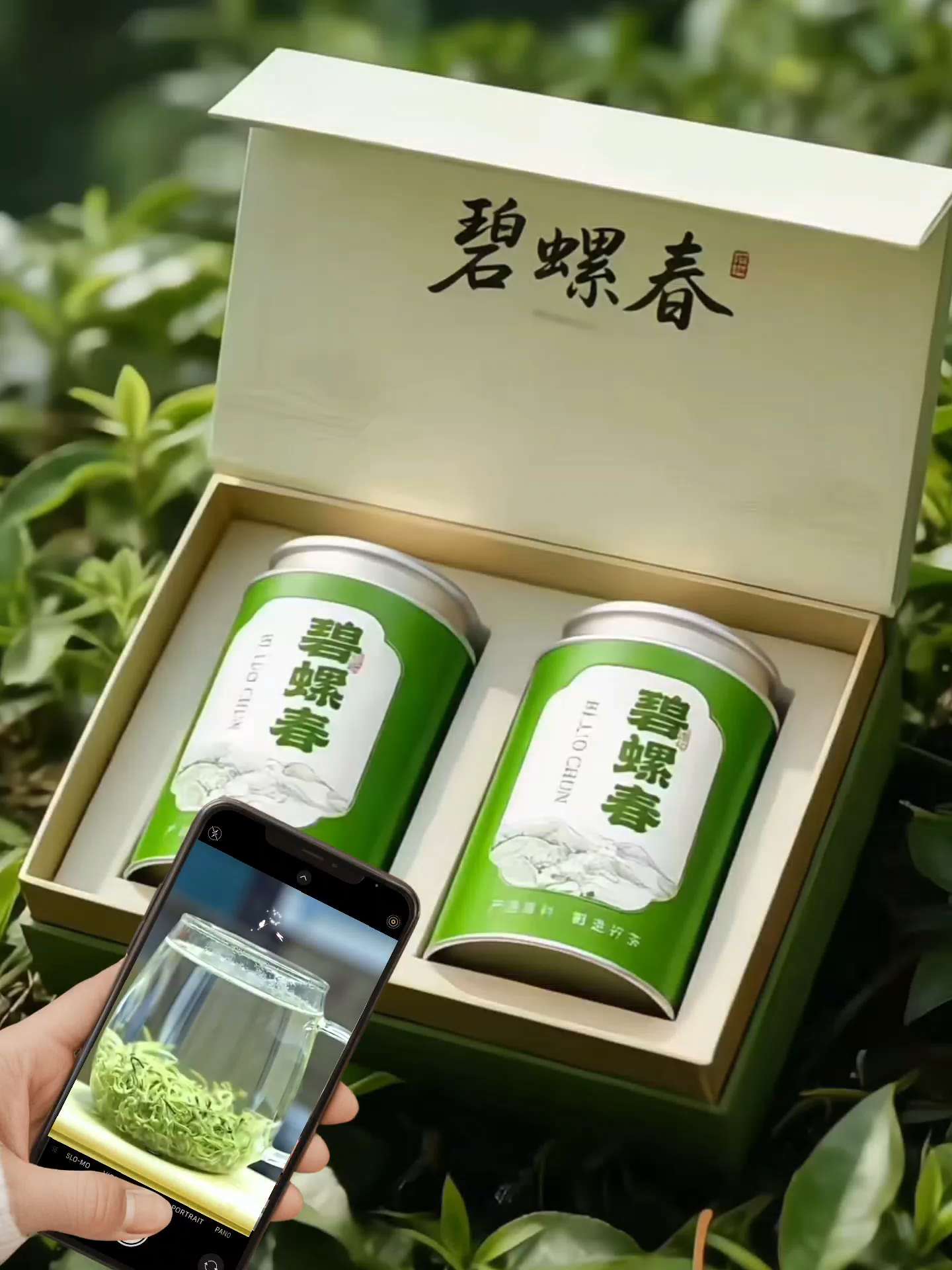 明前碧螺春。用85℃左右的水,采用上投法冲泡,舞动的茶叶最美了,茶汤清亮嫩绿,入口鲜爽甘甜,几乎没有苦涩味。因为它氨基酸含量高,茶多酚含量相对低,所以特别鲜。” #碧螺春冲泡技巧 #碧螺春茶 #口粮茶推荐 #今天你喝茶了吗#召唤茶友