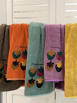 #草莓毛巾#太棒了#质量杠杠滴 #太可爱了#家有好物