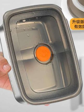食品级不锈钢保鲜盒带盖家用冰箱收纳盒可微波炉加热#厨房好物 #居家好物 #生活用品 #高颜值厨具 #生活小帮手