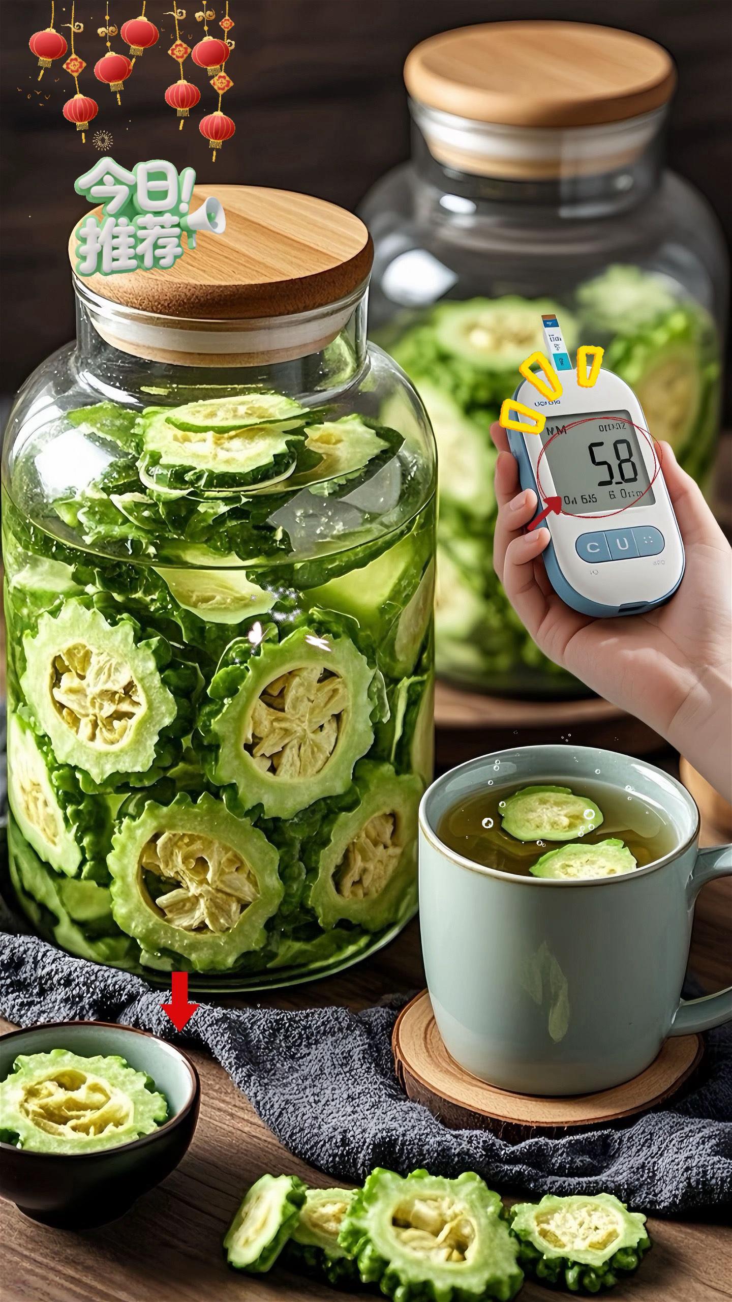 《桑叶双瓜茶;自然的健康馈赠》桑叶双瓜茶,乃大自然的养生妙品。它以桑叶、冬瓜干、苦瓜干精心配比而成。热水入壶,茶香四溢。轻嗅,芬芳交织。浅尝,桑叶淡雅、冬瓜清甜、苦瓜清苦交融,滋味独特。这不仅是茶,更是健康享受。于品味间,领路养生之趣,感受自然馈赠,让身心在茶香中舒缓。 #喝养生茶#桑叶双瓜茶#桑叶茶好处多多#苦瓜桑叶冬瓜茶#冬瓜桑叶苦瓜茶@抖加🔥上热门🔥dou+🔥热点宝