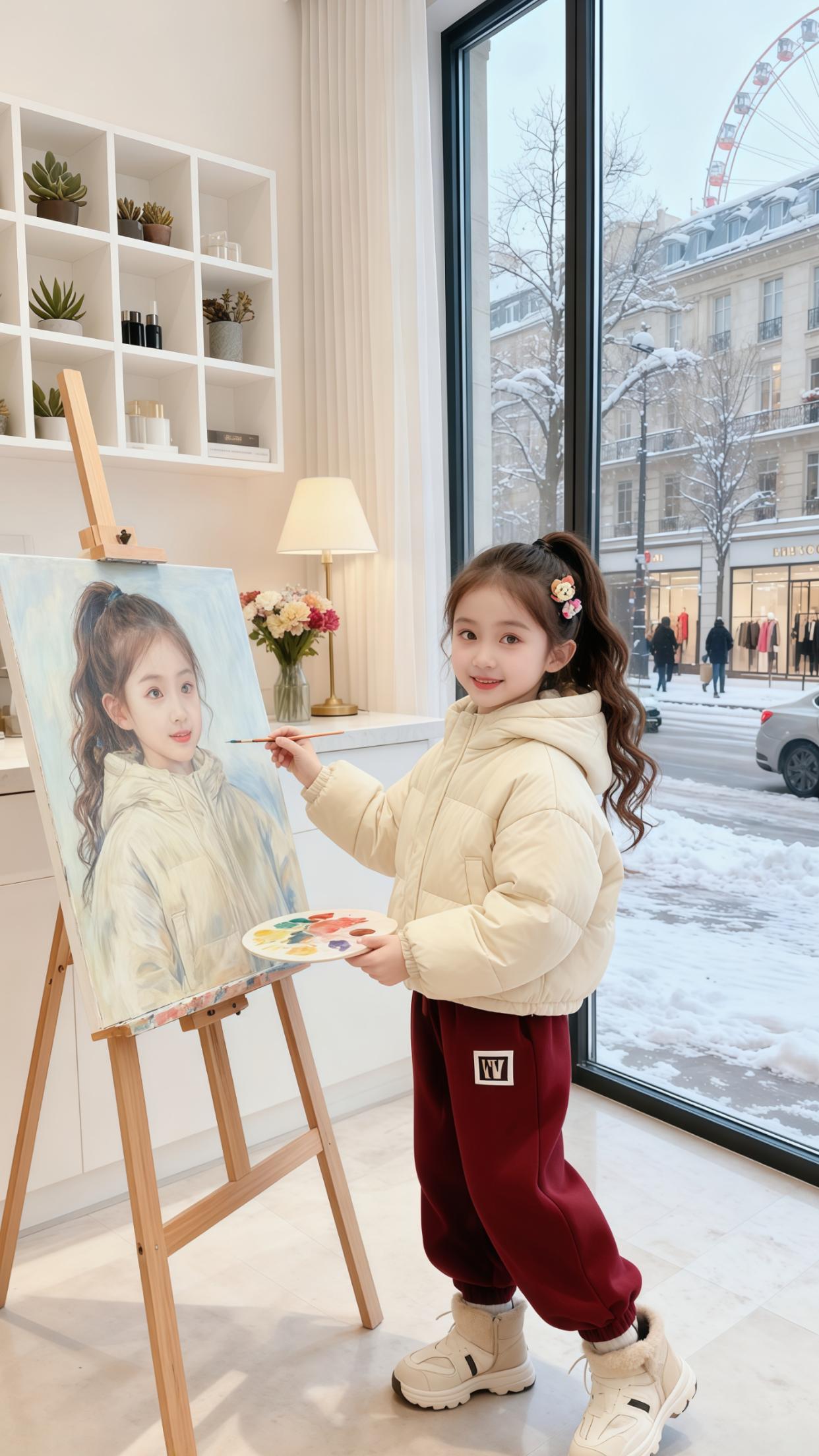 冬天就要穿一条过冬的裤子,漂亮,舒适。#生女儿就要这样穿 #每日分享 #萌娃穿搭 #童装搭配每日更新 @上热门话题🔥🔥🔥🔥 @DOU+小助手 @抖音小助手