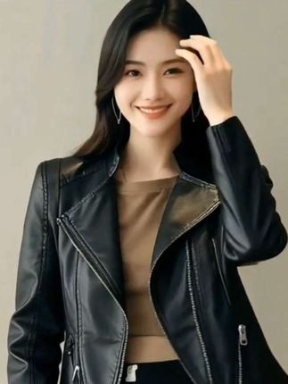 #皮衣外套搭配 #减龄显瘦穿搭 #高级感穿搭 #美搭尽显女神范 #时尚气质穿搭