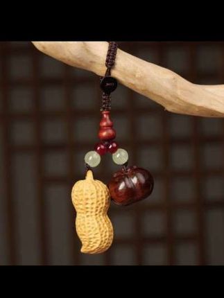 紫檀木【好柿发生钥匙扣】实木雕刻挂件#钥匙扣 #钥匙扣挂件 #好柿发生 #居家好物 #好物推荐🔥