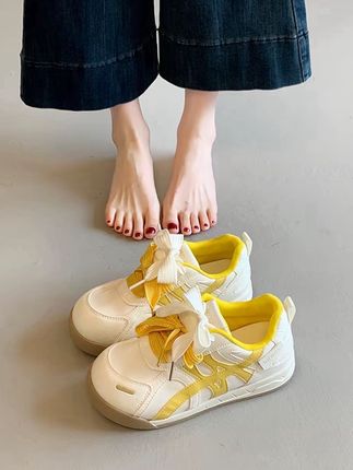 厚底运动板鞋#舒适透气#好穿不累脚