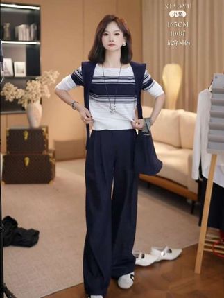 条纹长袖披肩针织打底衫女2025秋季新款大码胖mm遮肉显瘦气质上衣#秋季穿搭 #打底衫 #通勤搭配 #内搭外穿都好看 #气质穿搭