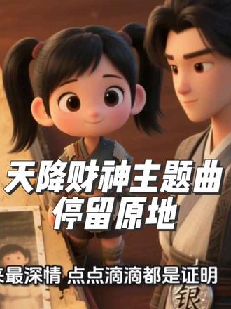 天降财神主题曲来啦🎵 给大家分享《天降财神》的主题曲~提前小小剧透一下👇#ai动漫 #ai漫剧 #主题曲#毕业季 #青春
