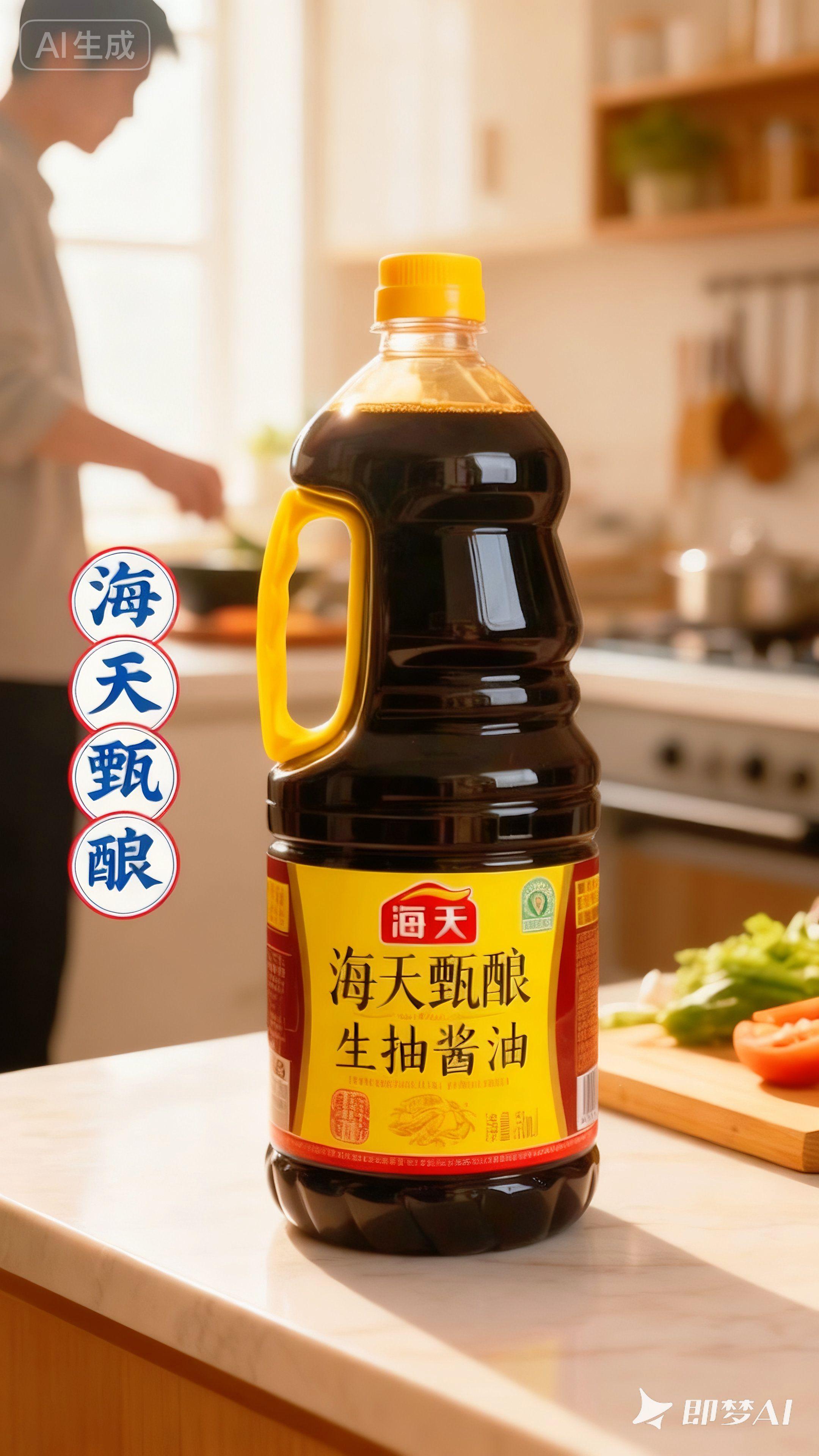 海天甄酿生抽酱油。#快来一起尝个鲜 #海天酱油 #厨房好物 #调味品 #酱油