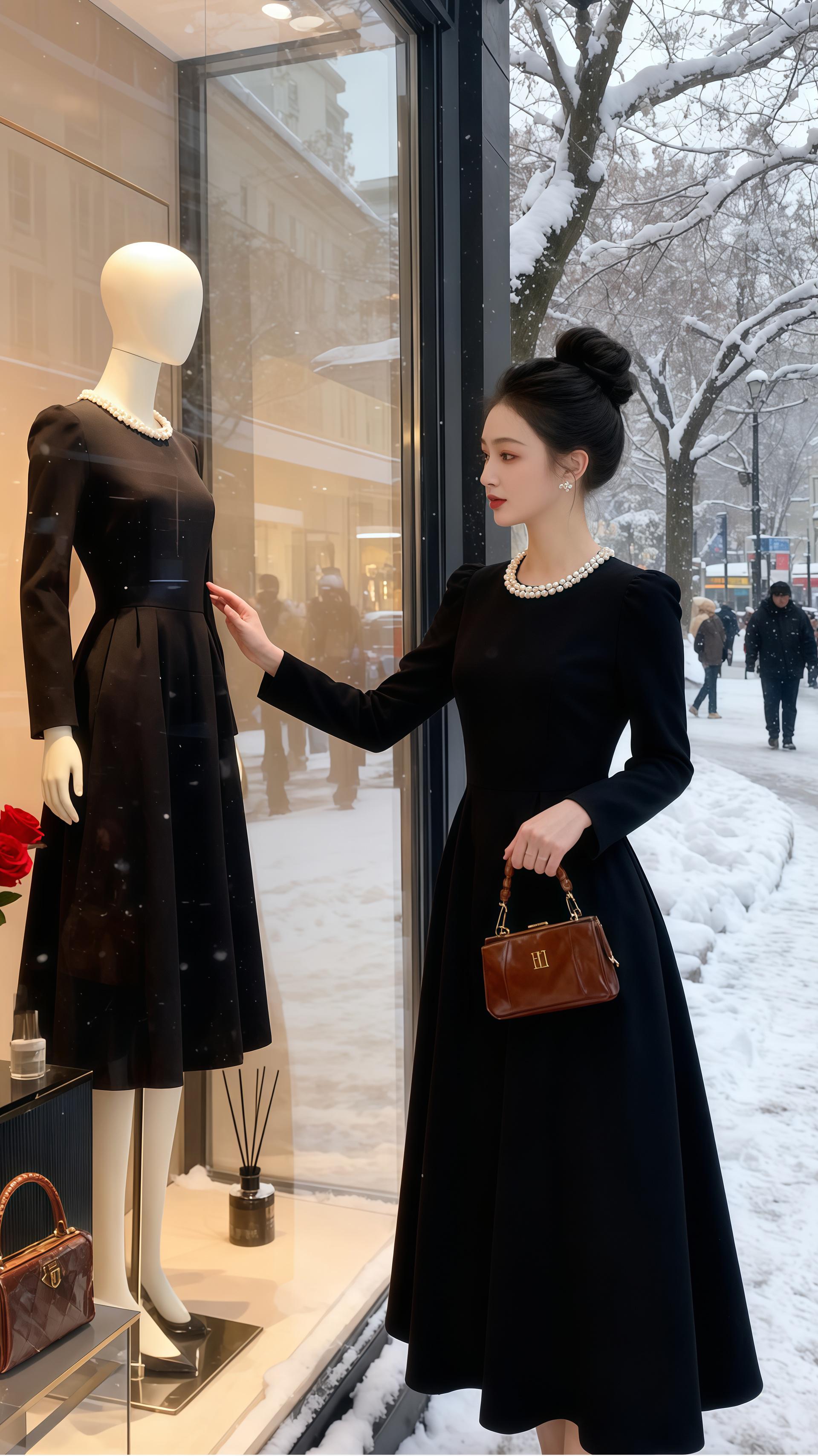 #高级感穿搭 #时髦穿搭 #气质女神穿搭 #气质范 #连衣裙