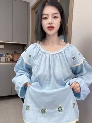 #穿搭穿搭 #春秋穿搭 #重工刺绣 #睡衣外穿 #夏季穿搭