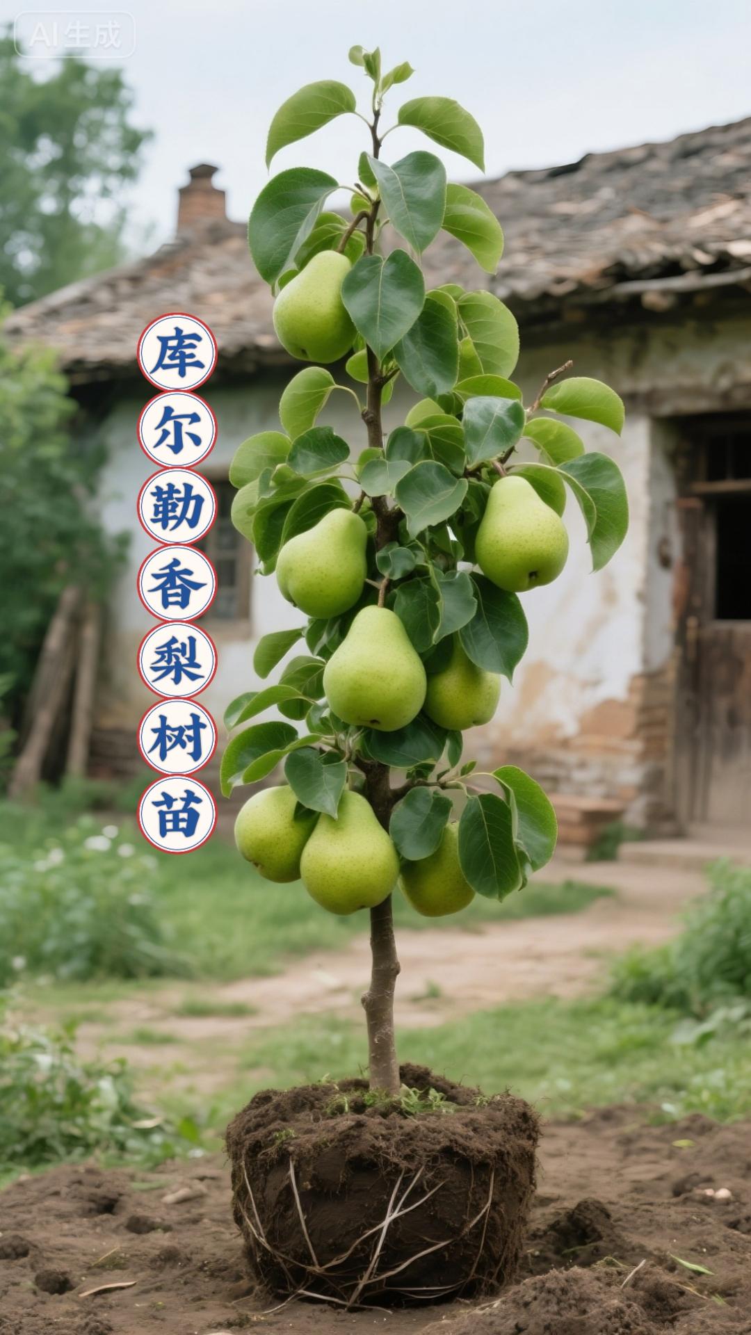 库尔勒香梨树苗。家人们,谁不想在家门口品尝到正宗库尔勒香梨?这棵库尔勒香梨树苗你值得拥有!它适应能力出色,能扛住严寒与干旱,无论南北都能茁壮成长。 日常养护不复杂,浇水施肥偶尔关注就行。等梨树结果,金黄的香梨挂满枝头,果香扑鼻。咬一口,果肉细嫩无渣,清甜的汁水瞬间在口中迸发。 种在庭院,是夏日乘凉赏景的好去处;种在阳台,增添生活的小美好。赶紧种下,开启属于你的香梨甜蜜之旅!#三农种植 #优质种苗#果树苗基地供应#抖音助浓#库尔勒香梨树苗
