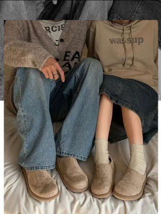 男女半拖鞋潮款通勤勃肯鞋情侣包头小土豆大头穆勒鞋休闲皮凉拖鞋#新款 #强烈推荐 #你鞋真好看 #看过来 #鞋子搭配